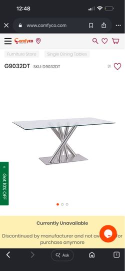 Glass table