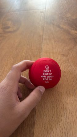 Stress ball soft COLOR: Red