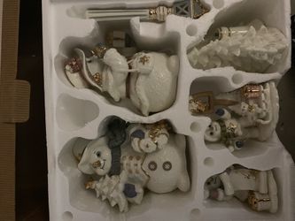 Christmas Snow Family