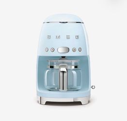 💙 SMEG 50’s Style Drip Coffee Maker – Pastel Blue ☕️