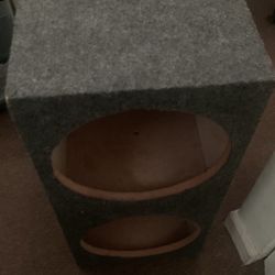 12” Empty Subwoofer Box