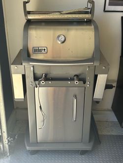 Weber two burner BBQ