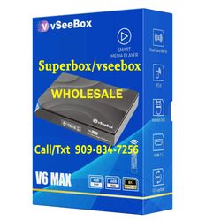 VSEEBOX V6 MAX NEW  Model 2025  Wholesale PRICE reseller   VSEE BOX V6  SUPERBOX