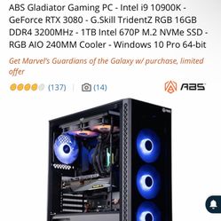 i9 3080 Gaming PC