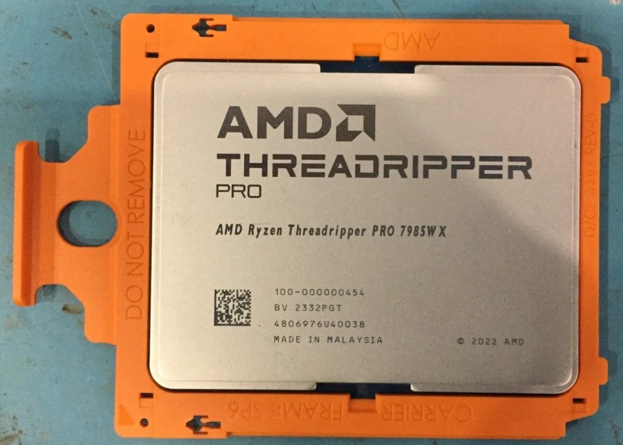 Pre-Owned AMD Ryzen Threadripper PRO 7985WX Processor.