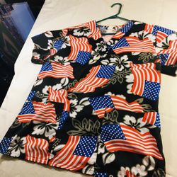 Woman’s Scrub Top Size Medium