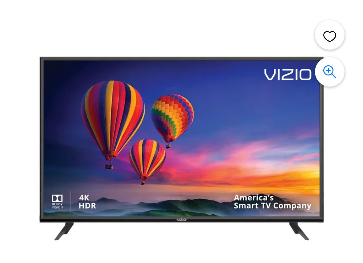 VIZIO E-Series 43" Class 4K (2160P) Ultra HD HDR Smart LED TV And Mini Vizio Sound Bar For Sale