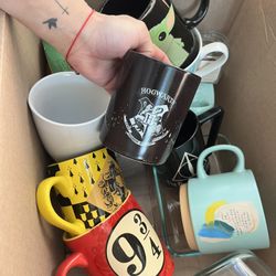 Mug Sale! $3 Each or Buy Bundles, Message For Pricing! All brand new Harry Potter, Cat, Christmas and more.