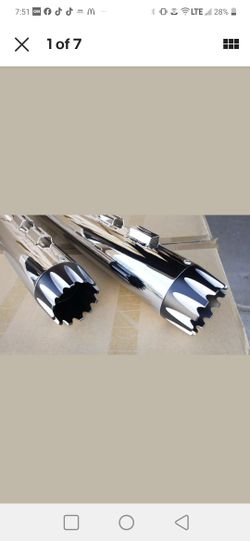 MUTAZU 4" Roaring Series MF-03 Slip-On Mufflers Exhaust 1995-2016 Harley Touring