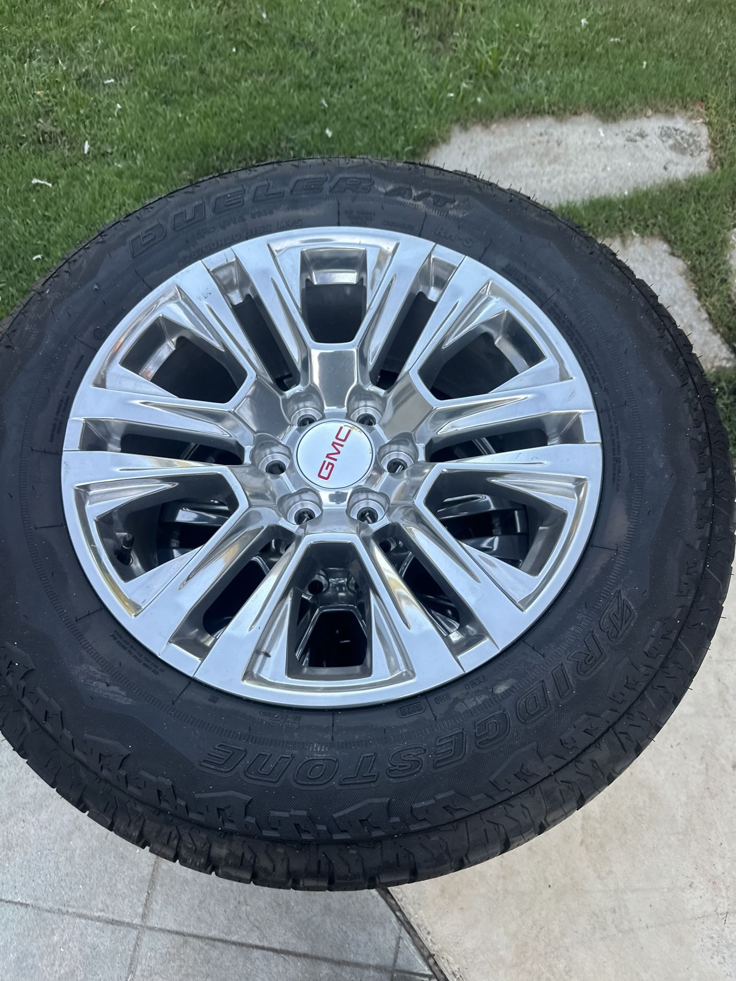 20” Chrome OEM GMC Sierra NEW Wheels Rims and Tires Yukon Denali Chevrolet Tahoe Silverado Avalanche