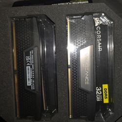Corsair DDR5 32 GB RAM, 6000 Mhz