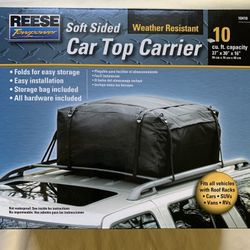 Reese Car Top Carrier  Brand New in Box  10 cu. ft  