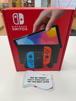 🔥Gaming On The Go - Nintendo Switch OLED - $5 Down today & pay the rest later!🔥