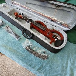 New Vangoa 3/4 Electric silent violin 