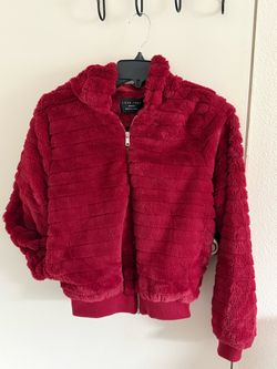 Cozy hooded zip-up Jacket