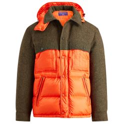 Ralph Lauren Purple Label RLX Down Wool Puffer Jacket Parka Anorak Coat
