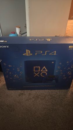 PS4 blue limited edition
