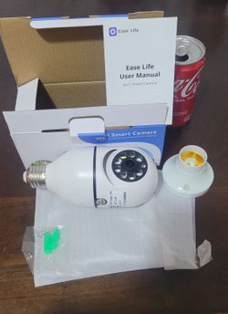 Light Bulb Security Camera - NEW