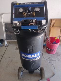 Kobalt 26 gal quiet tech air compressor
