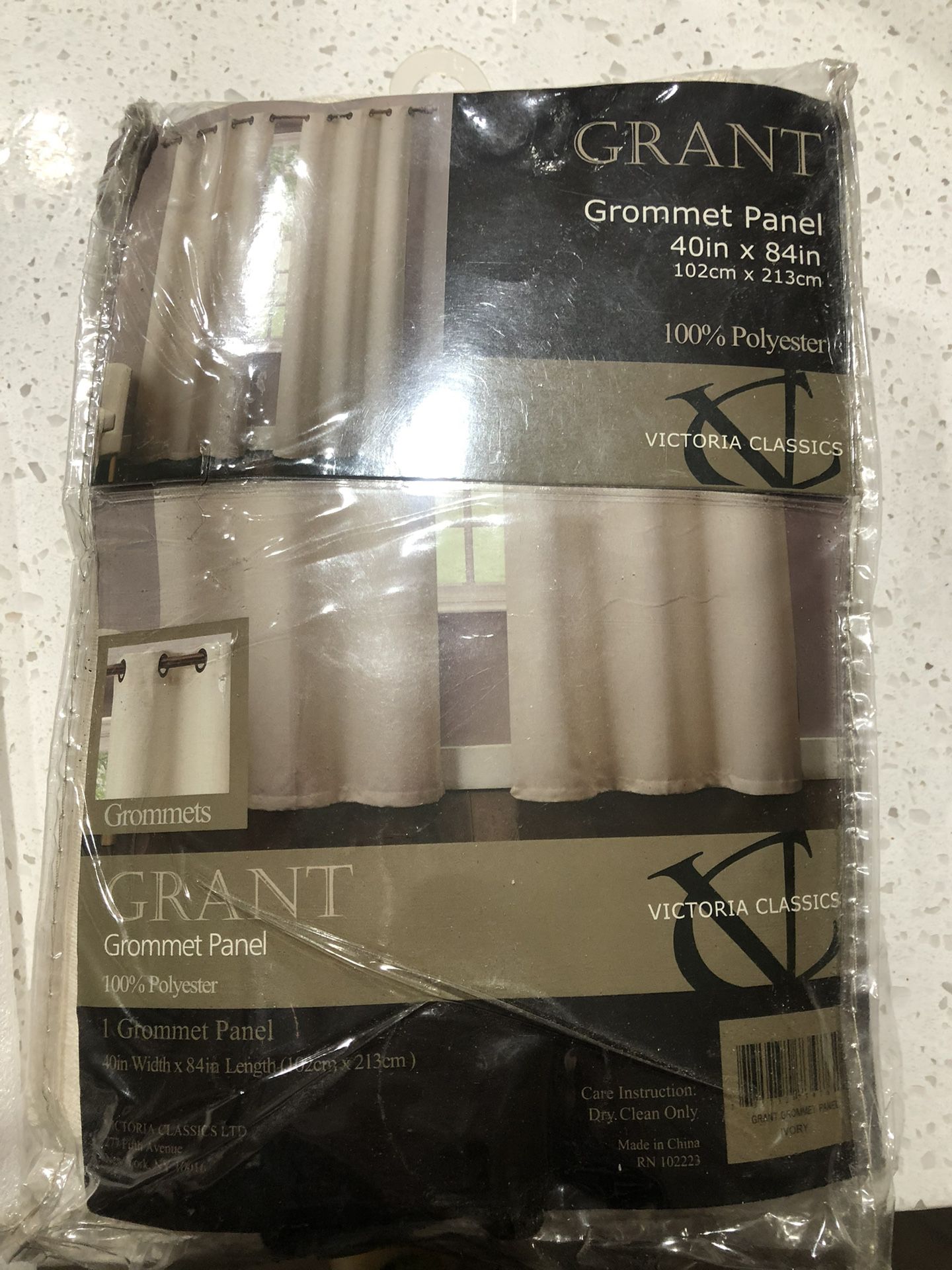 Curtain Panel, 40in x 84in