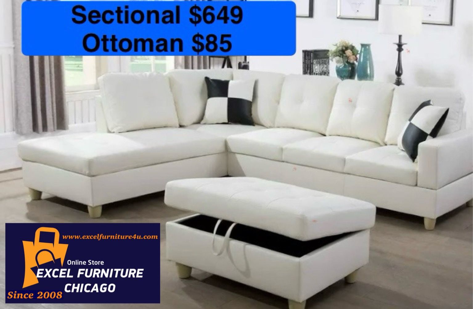 🌺FREE DELIVERY🌺Brand New Sectional Sofa Couch