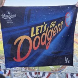 2025 LA Dodgers World Series Game 3 Rally Towel SGA 10/27/25, New