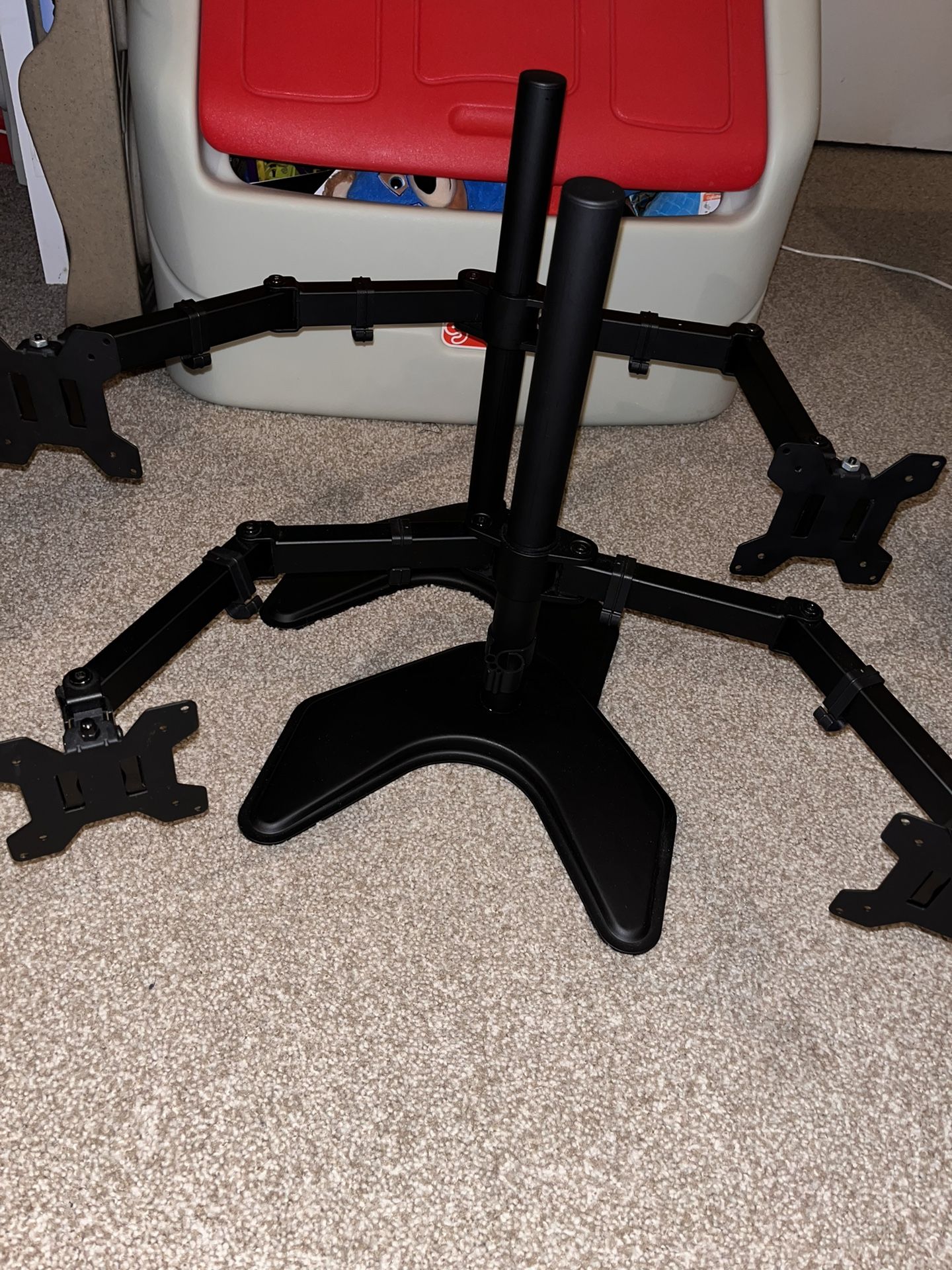 Dual Adjustable Monitor Stand