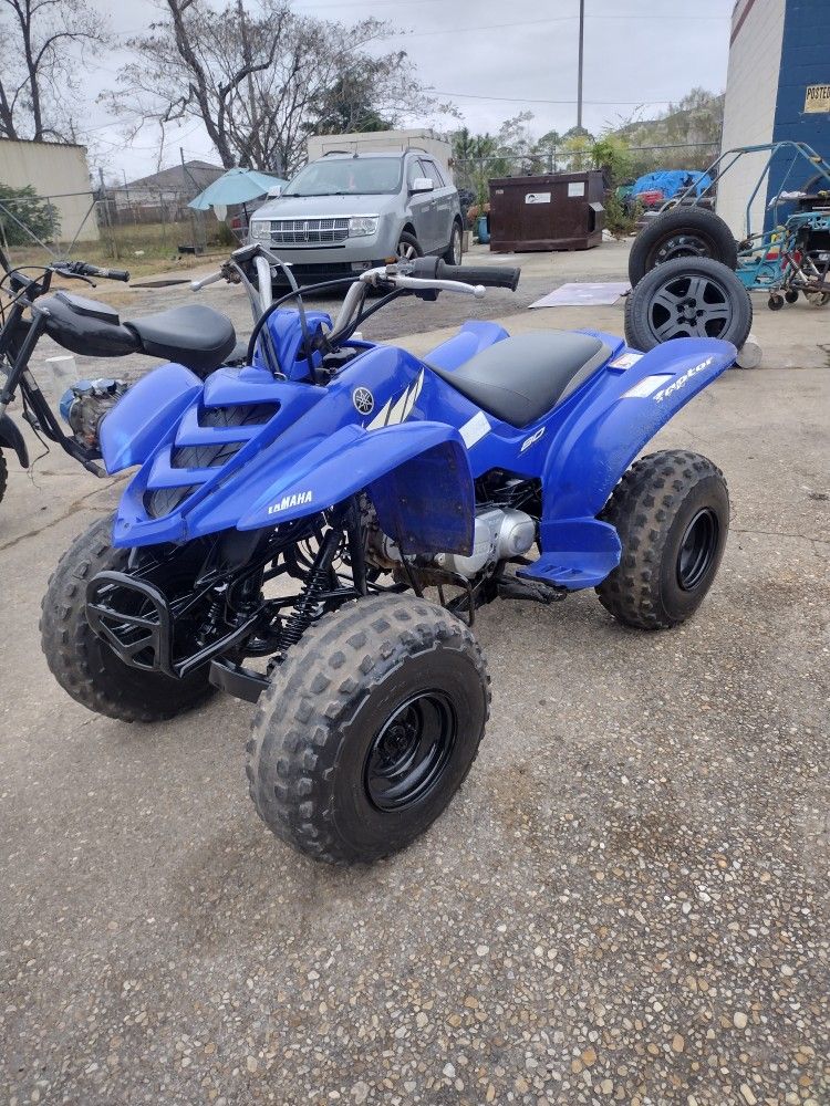 Yamaha Raptor 80 Atv Fourwheeler