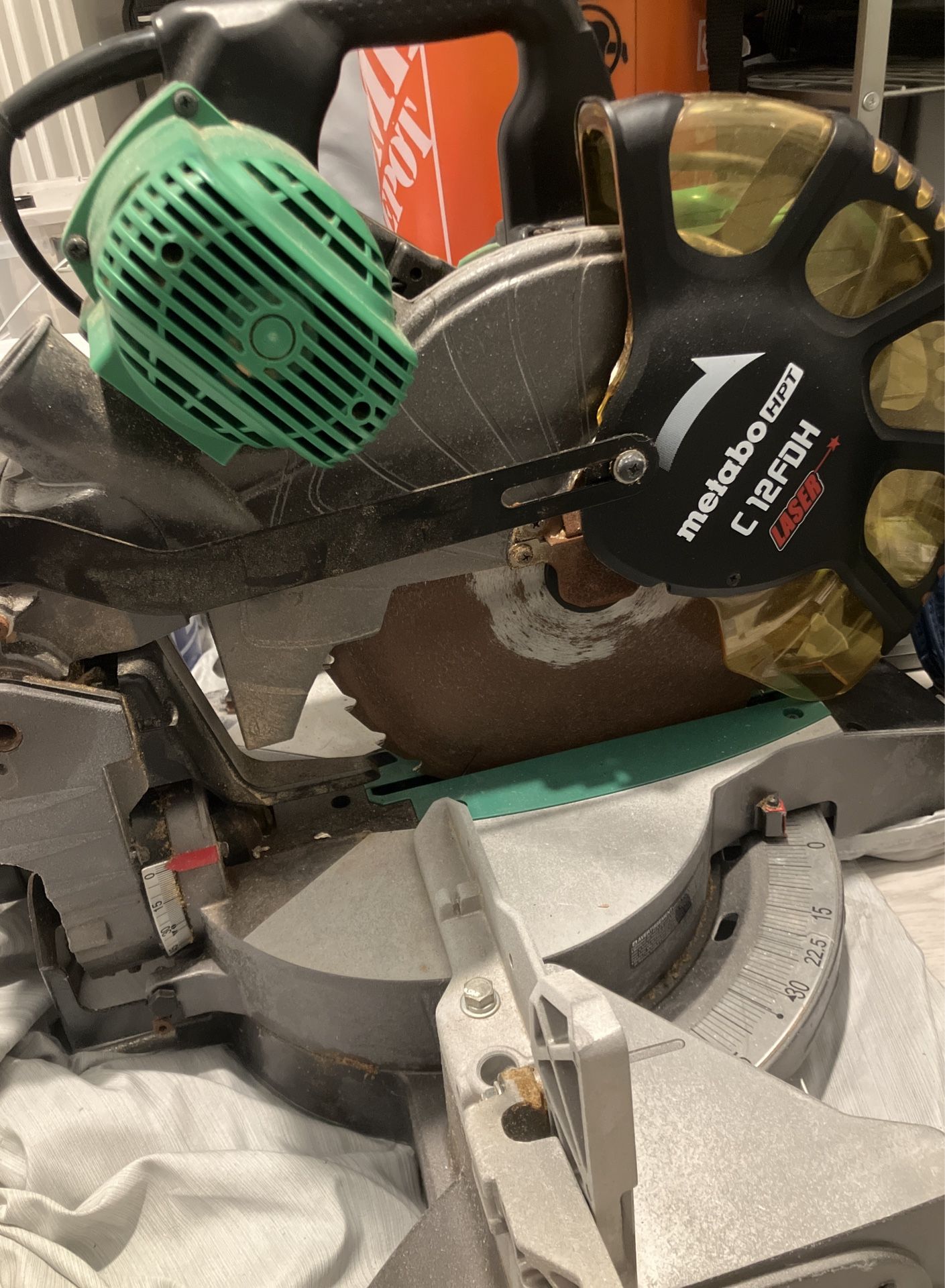 Metabo C 12FDH Bevel Saw With Laser