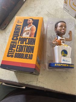 Stephen Curry Golden State Warriors SGA Popcorn Bobblehead