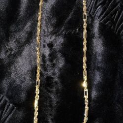 5mm 24" Gold Filled Milano Chain