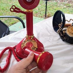 Antique Candlestick Telephone 