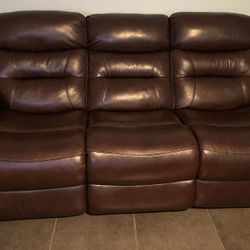 Sabella Leather Reclining Sofas and Recliner 