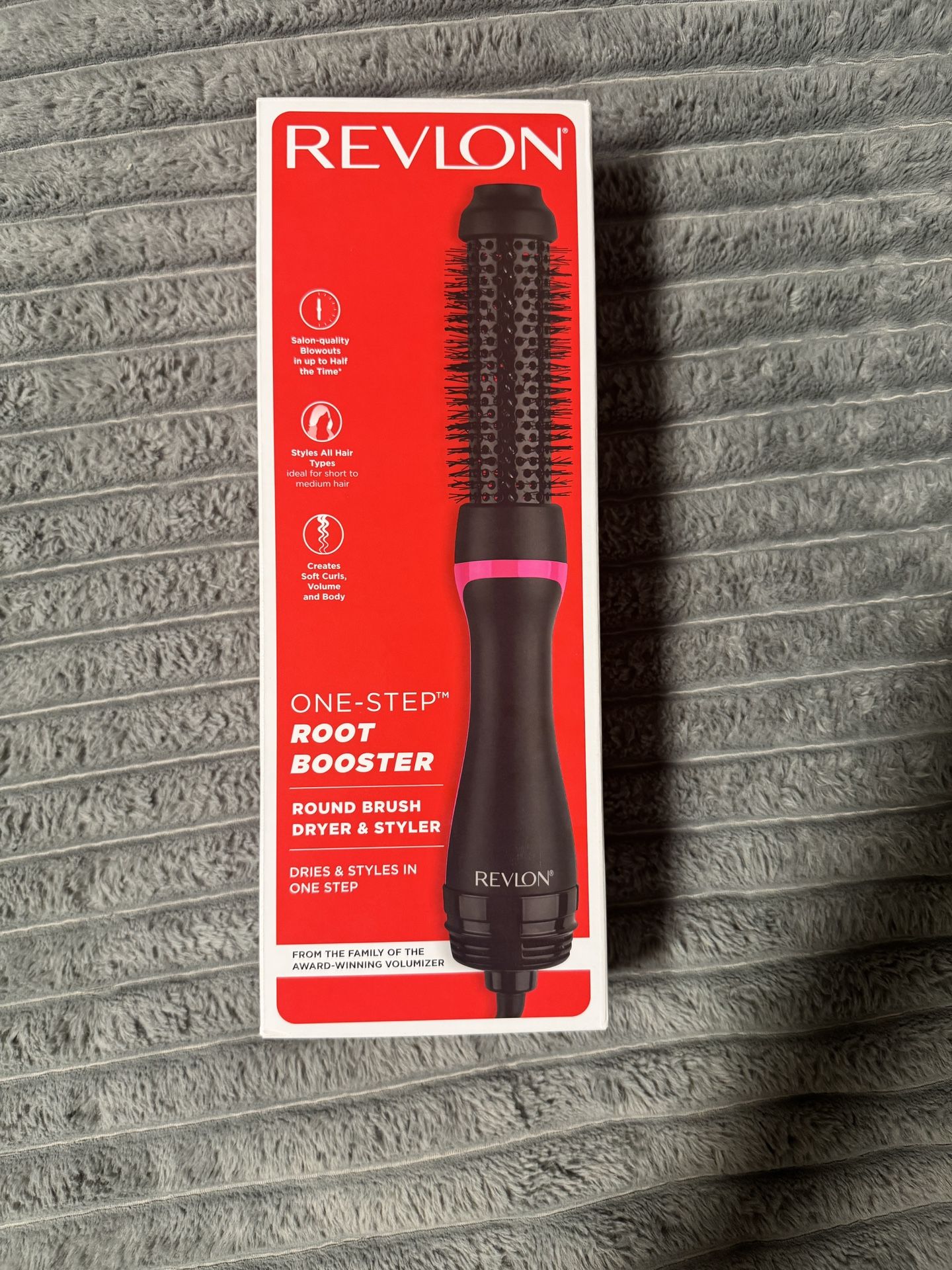 REVLON One-Step Hair Dryer and Styler - Root Booster (Brand New)