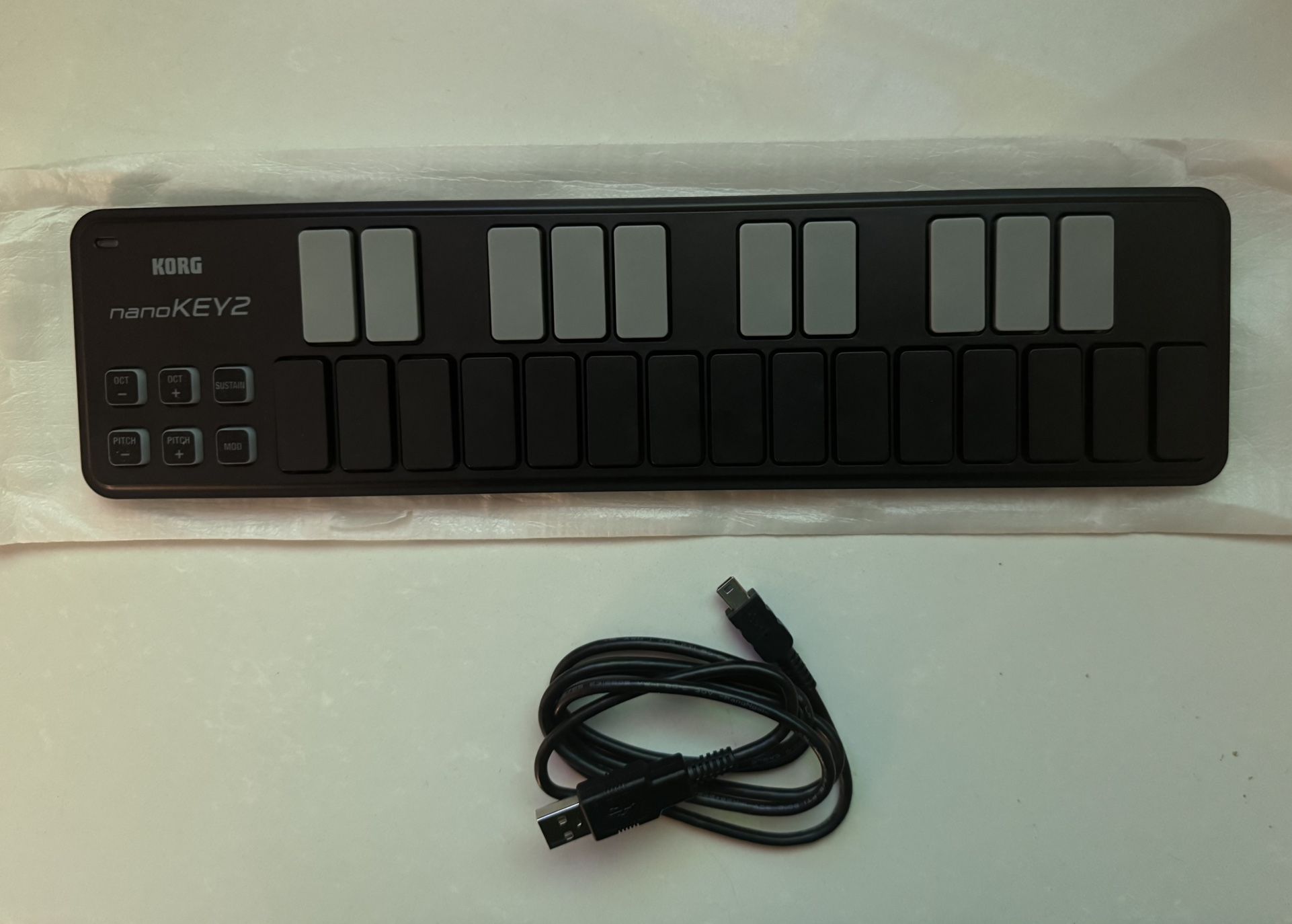 Korg nanoKEY2 Slimline USB MIDI Keyboard Controller