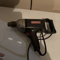 Sears Craftsman 1/2 Inch Variable Speed Reversible Electric Drill