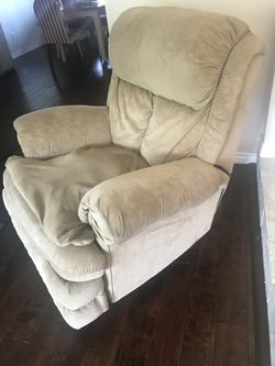 Beige Recliner