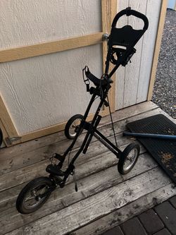 Speed cart golf pull cart