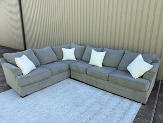 Grey Sectional Couch 