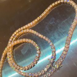 ✨ 3mm • 20” Tennis Chain – 10K Gold • Brand New ✨