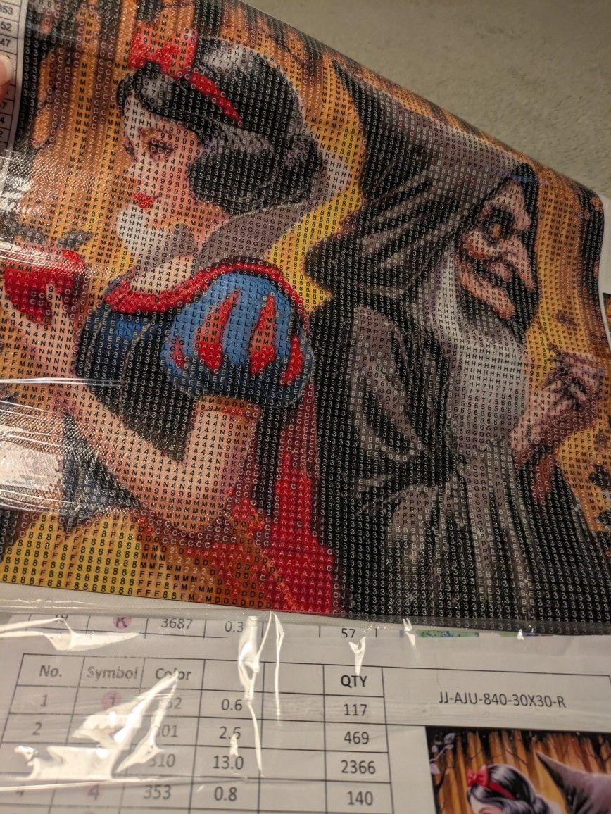 Snow White & Wicked Witch Diamond Art Kit
