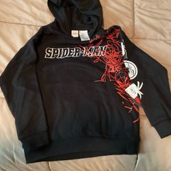 Boys Hoodie Spider-Man Size 6/7