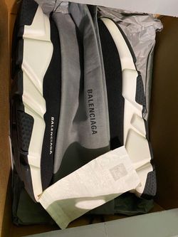 Balenciaga Track Sneakers Black White