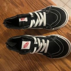 Toddlers Vans Sk8-Hi Skate Shoe - Black