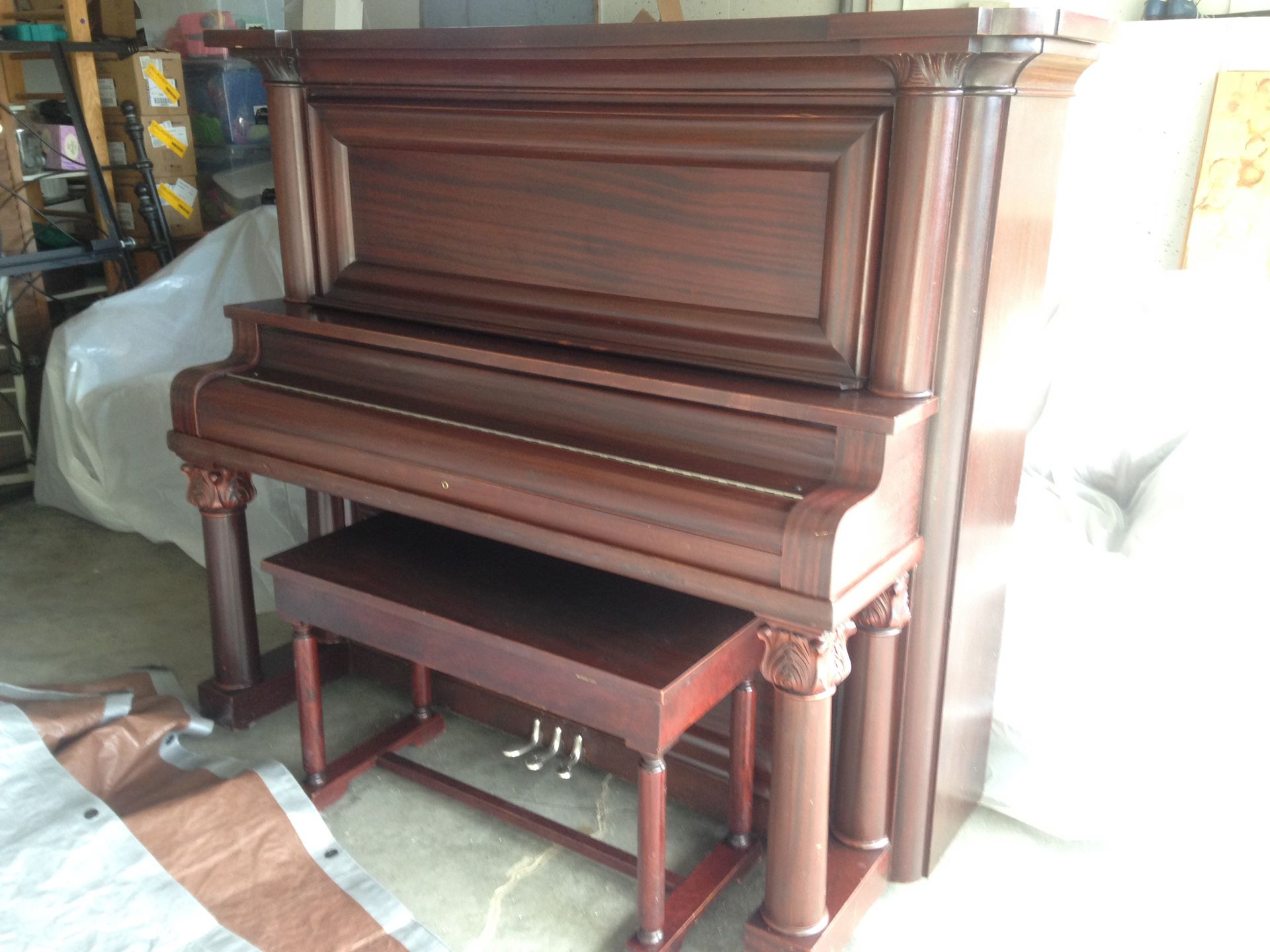 Beckwith Concert Grand Upright Piano