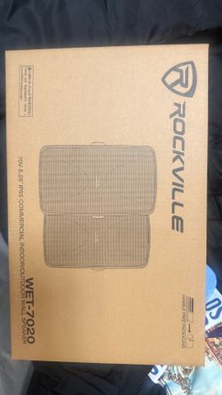 6 rockville speakers 7020 indoor/outdoor ( 3 pairs)
