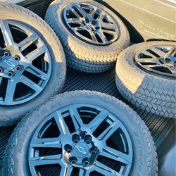 2026 Chevy Silverado, Tahoe, Suburban,wheels And Tires Bridgestone Dueler AT 275/60R20 $ 1650 Firm Price 