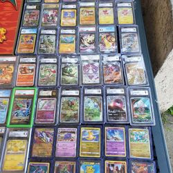 Im the Owner of Those cards Not You with % off.. $6000! For all my Pokémon Cards CGC PSA BECKETT TAG charizard frame Pic all for $6000! Or Cash & Trad
