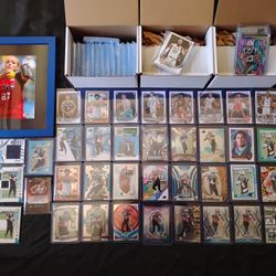 Multi Sports Cards and memorabilia lot 
