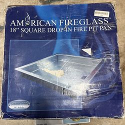 Brand New American Fire glass Fire Out Insert